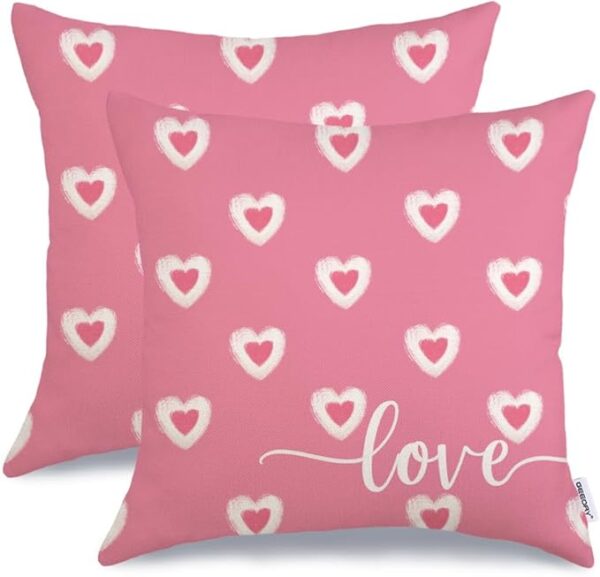 GEEORY Valentines Day Pillow Covers