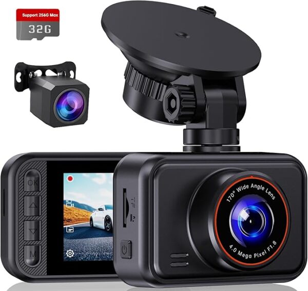 Dash Cam Front and Rear