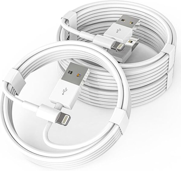 iPhone Charger [Apple MFi Certified] 3Pack 3.3FT Lightning to USB